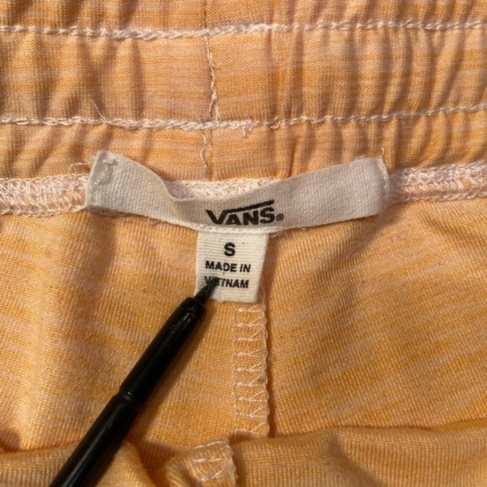 Vans soft sweatpants, drawstring and waistband, band at ankles, sz S - Picture 6 of 10